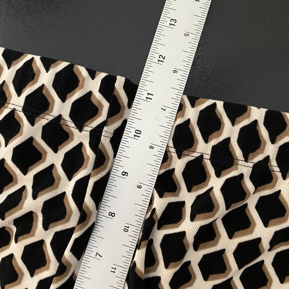 Chicos Travelers Ankle Pants 1 Pull On Slinky Wrinkle Free Moroccan Tile Resort - Picture 10 of 11